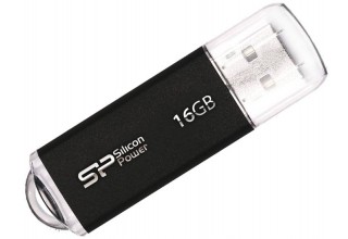USB Flash Silicon-Power Ultima II I-Series Black 16 Гб 